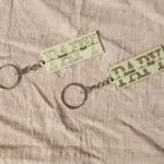 Porte-Clés Papy Personnalisé avec Prénoms